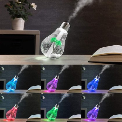 Διακοσμητικός Λαμπτήρας Υγραντήρας 400ml με LED Φωτισμό